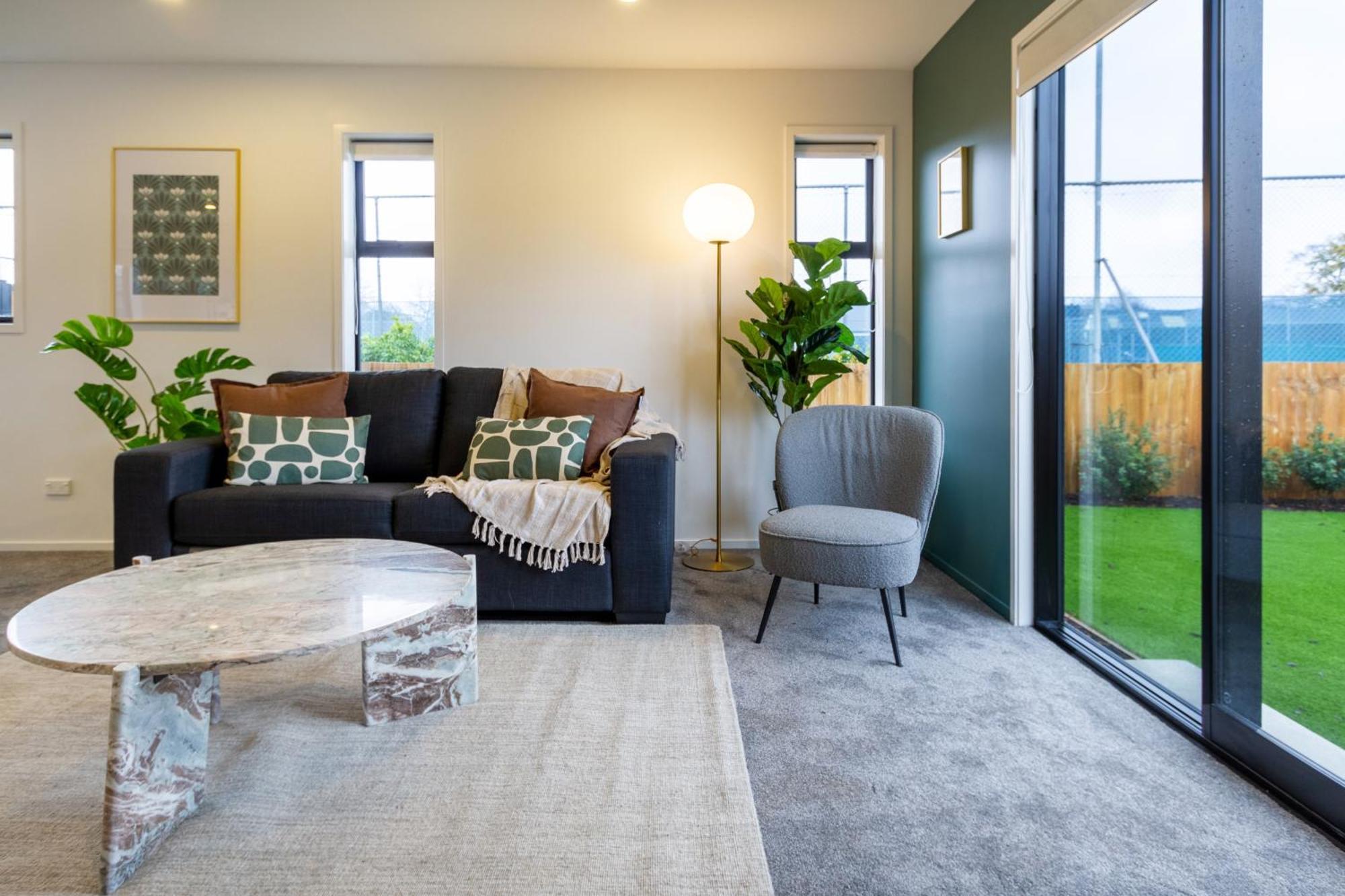 Serene Living 2 Bed With Carpark Christchurch Buitenkant foto