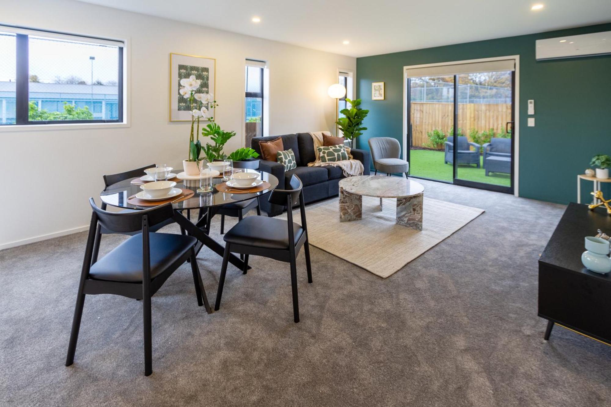 Serene Living 2 Bed With Carpark Christchurch Buitenkant foto